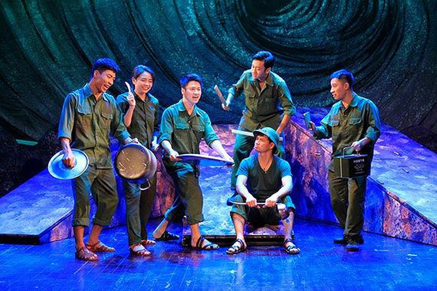 Biểu diễn ba đêm "Bão tố Trường Sơn" ủng hộ gia đình chị Yến