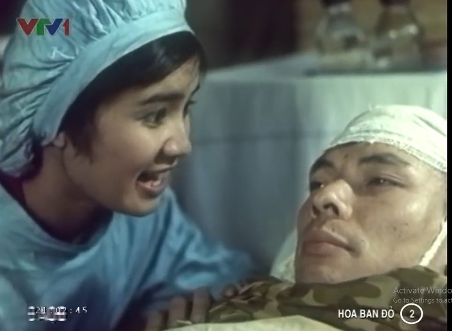 Hoa ban đỏ khắc họa chiến tranh ở những khoảng lặng