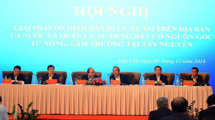 Thủ tướng Nguyễn Xuân Phúc chủ trì hội nghị