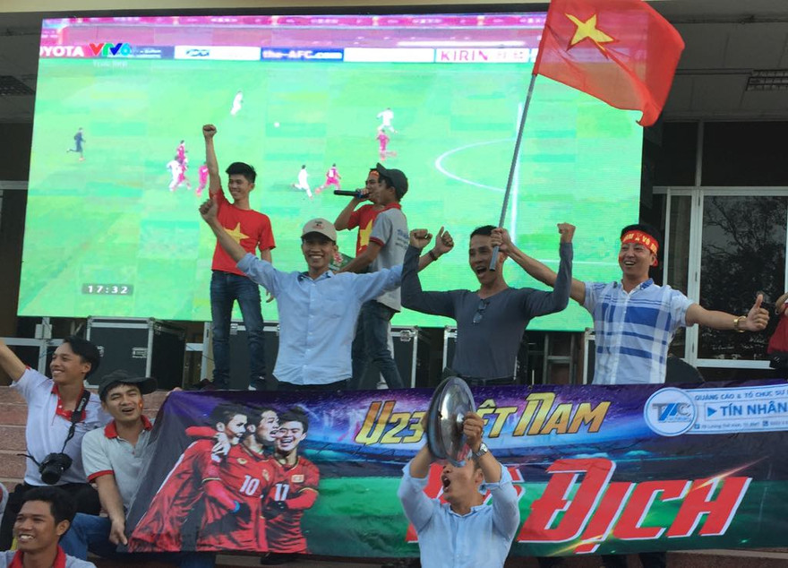 Mừng kỳ tích U23 Việt Nam.