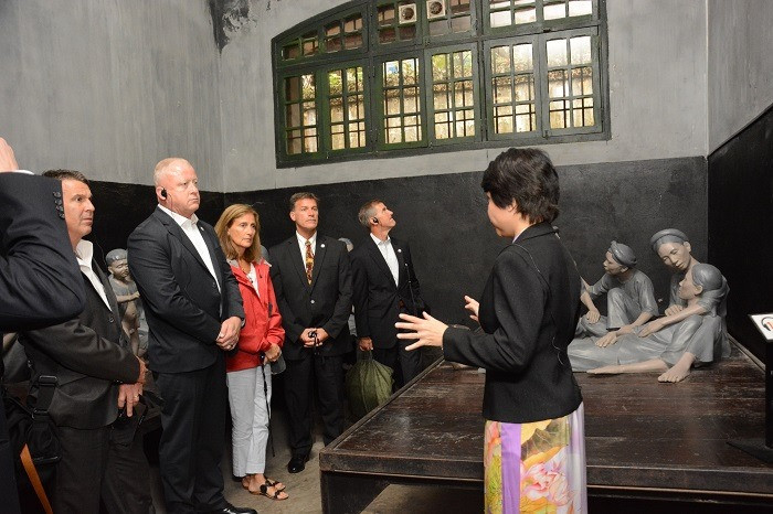 Di tích Hỏa Lò tạm dừng đón khách từ chiều 9/3. Ảnh: BQL