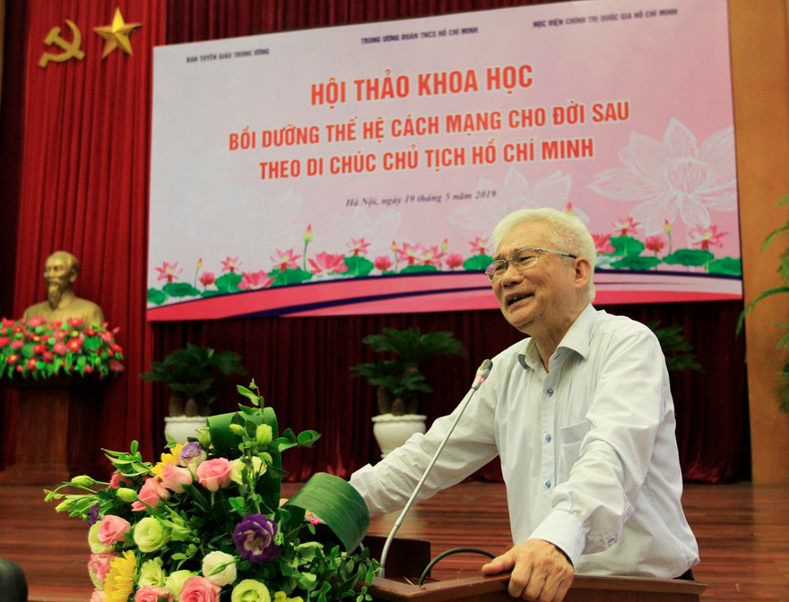 GS.TS Mạch Quang Thắng. Ảnh: Trường Phong