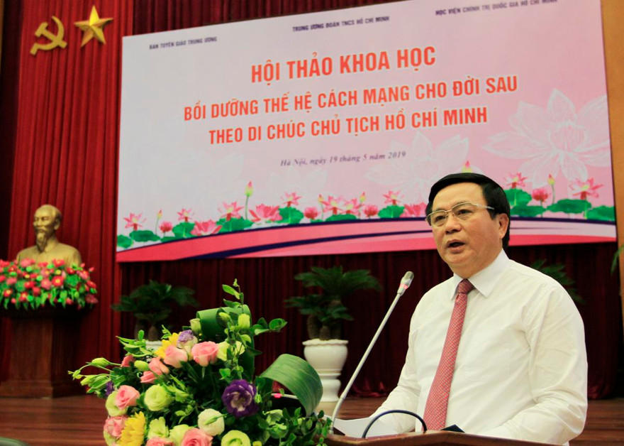 Bí thư T.Ư Đảng, Giám đốc Học viện Chính trị Quốc gia Hồ Chí Minh Nguyễn Xuân Thắng