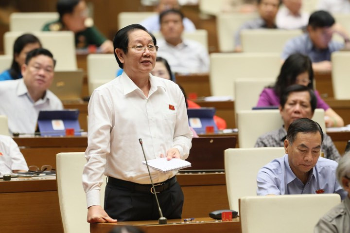 Bộ trưởng Bộ Nội vụ Lê Vĩnh Tân. Ảnh: Như Ý