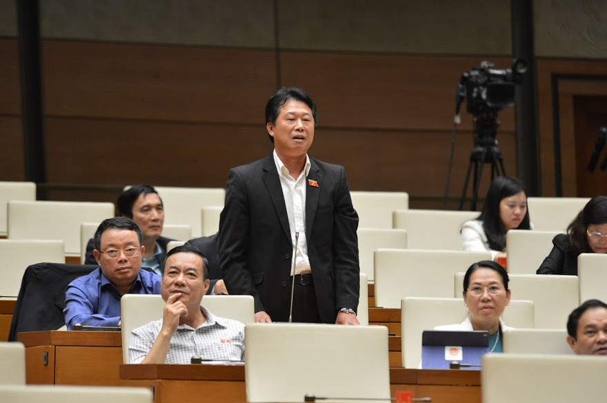 ĐBQH Đinh Văn Nhã. Ảnh: Như Ý