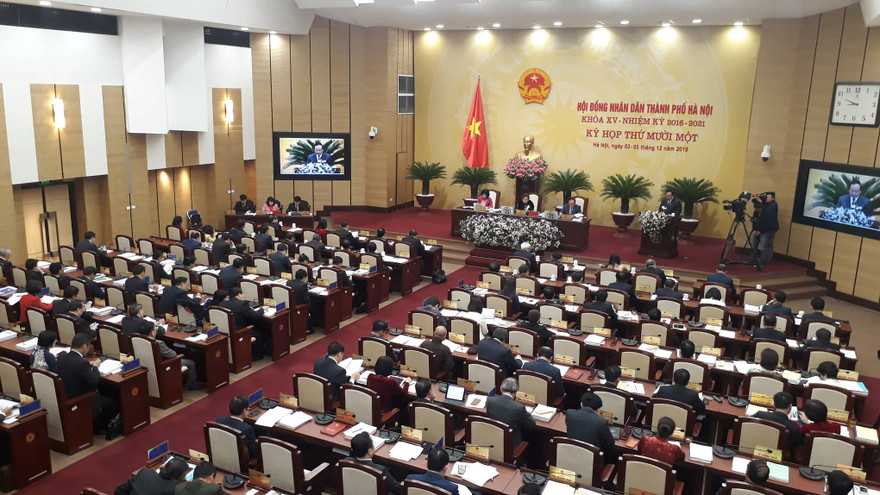 Khai mạc Kỳ họp thứ 11 HĐND thành phố Hà Nội khóa XV