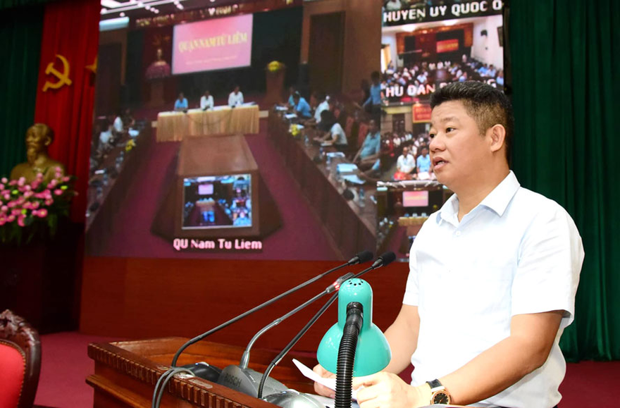 Giám đốc Sở KH&ĐT Hà Nội Nguyễn Mạnh Quyền