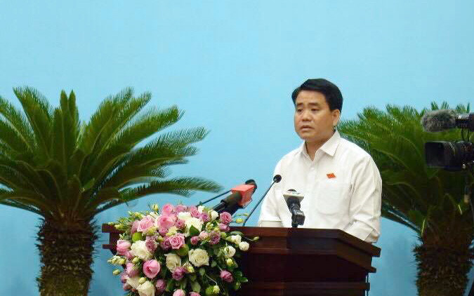 Chủ tịch UBND thành phố Hà Nội Nguyễn Đức Chung