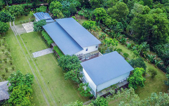 Công trình vi phạm của gia đình ca sĩ Mỹ Linh - Ảnh: Zing