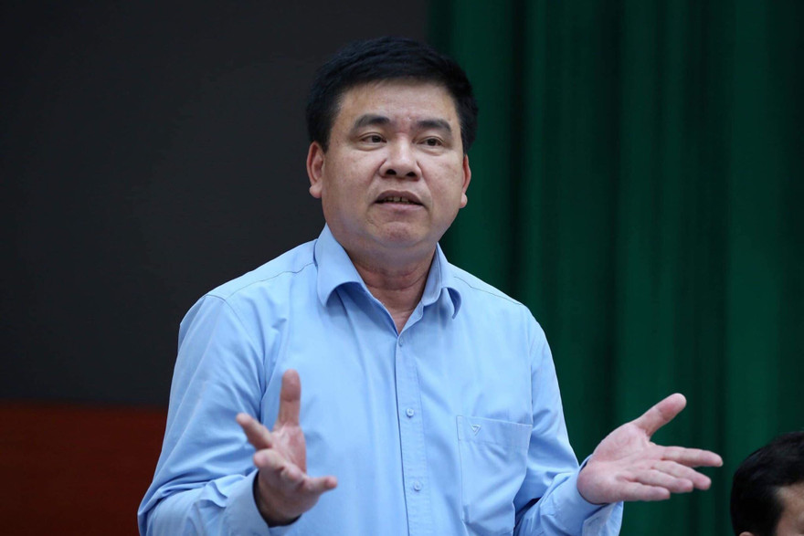 Phó Ban Tuyên giáo Thành ủy Hà Nội Trần Xuân Hà. Ảnh: Hoàng Mạnh Thắng