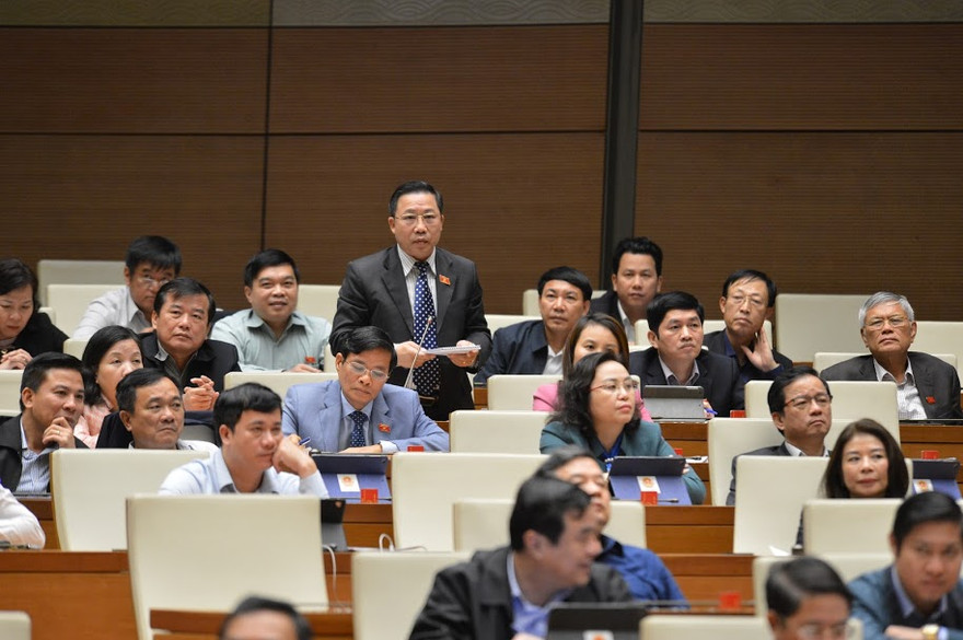 ĐBQH Lưu Bình Nhưỡng. Ảnh: Như Ý