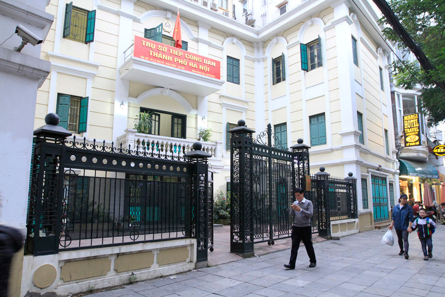 Trụ sở Tiếp công dân thành phố Hà Nội. Ảnh: Trường Phong