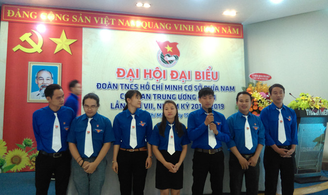 Ban chấp hành Đoàn cơ sở phía Nam nhiệm kì 2017 – 2019.