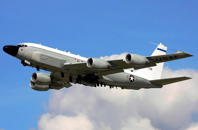 Máy bay Boeing RC-135W. Nguồn: Airliners.net.