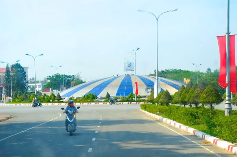 Một góc trung tâm huyện Nhơn Trạch tỉnh Đồng Nai 