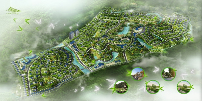 Dự án KĐT sinh thái và dịch vụ Cửu Long do Công ty cổ phần Đầu tư xây lắp dầu khí Hòa Bình làm chủ đầu tư gây thất thoát ngân sách hàng trăm tỷ đồng.