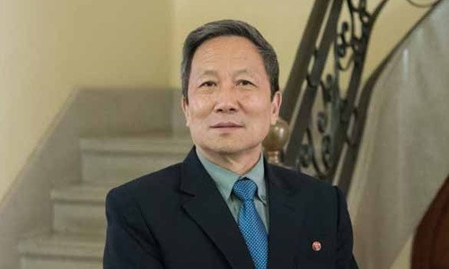 Đại sứ Triều Tiên tại Mexico Kim Hyong-gil. Ảnh: Uni Ensenada.