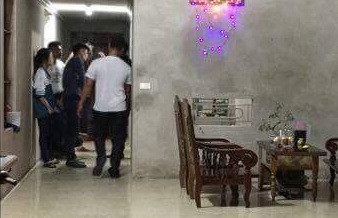 Vụ nổ xảy ra bên trong ngôi nhà. Ảnh: CTV.