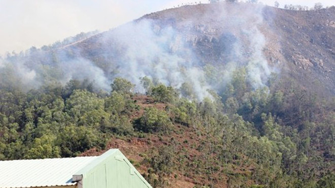 Núi Bà Hỏa - nơi tìm thấy thi thể cụ Nhiều. 