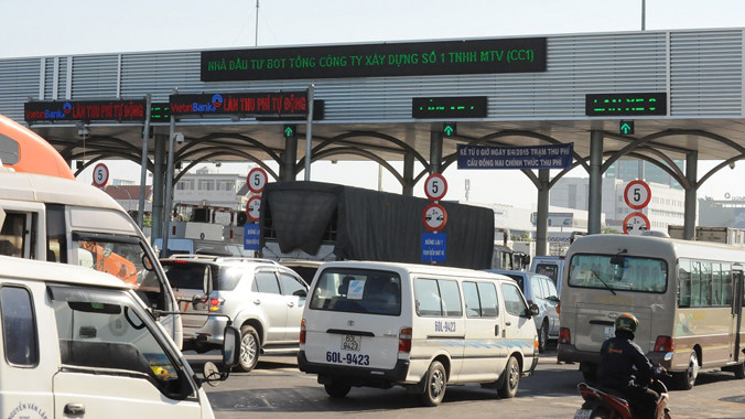 Trạm thu phí cầu Đồng Nai hoạt động từ 0h sáng nay.