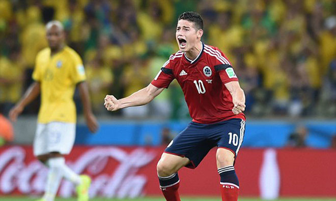 Tuổi thơ dữ dội của James Rodriguez