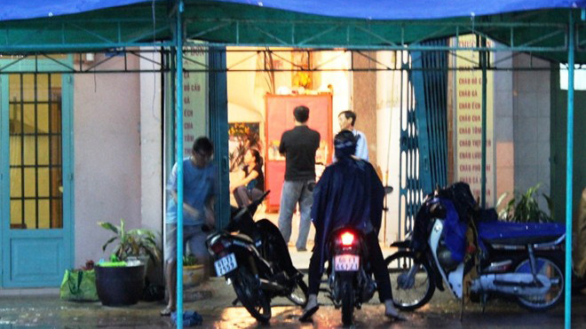 Căn nhà nơi xảy ra sự việc.