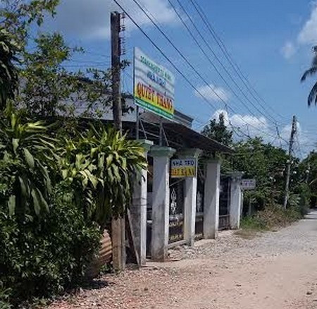 Khu nhà trọ, nơi ông cụ T. đột tử