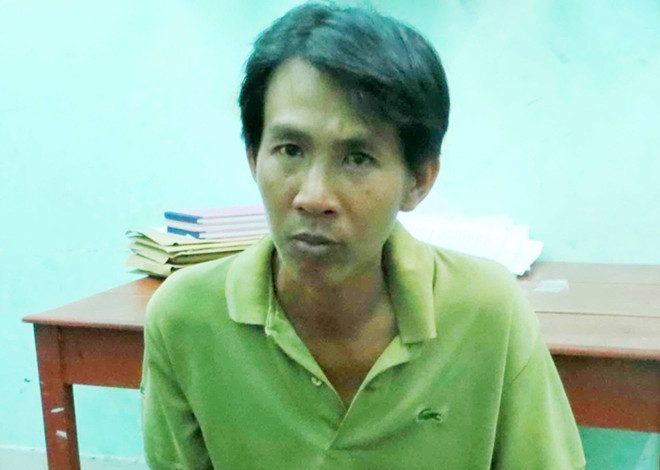 Toàn tại cơ quan điều tra. Ảnh: Nhật Tân