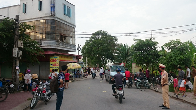 Vụ việc khiến người dân trong khu vực hoang mang.