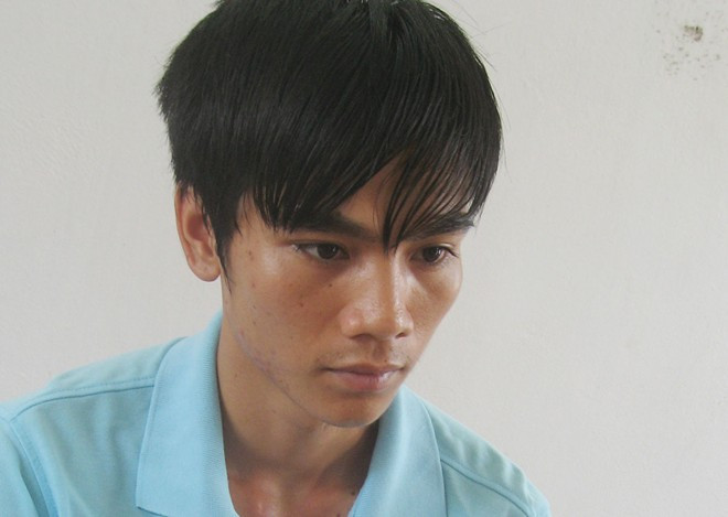 Thế Anh luôn giữ thái độ lạnh lùng khi kể về tội ác. Ảnh: Việt Đức