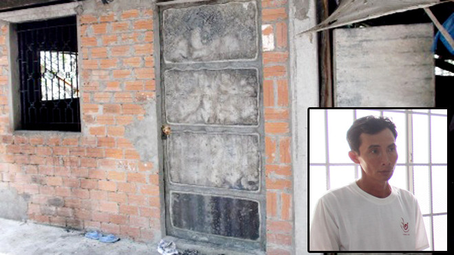 Nghi can Trần Quốc Gia đã chốt cửa ngoài, phóng hỏa khiến 3 nạn nhân trong gia đình chết thảm