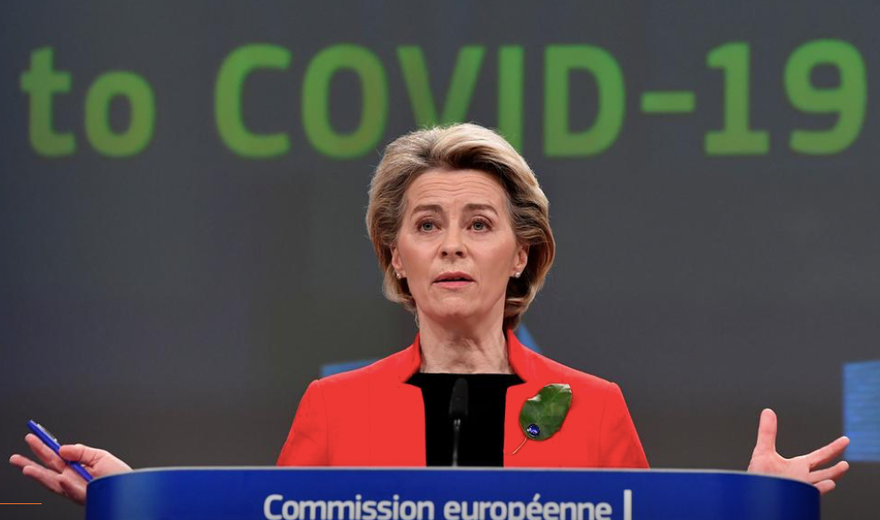 Chủ tịch Uỷ ban châu Âu Ursula von der Leyen. (Ảnh: Reuters)
