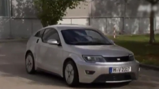 Ra mắt xe điện nhỏ và siêu nhẹ tại Đức