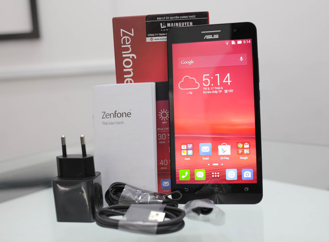 Mở hộp Asus ZenFone 6 tại Việt Nam