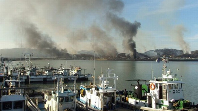 Đảo Yeonpyeong - điểm nóng giữa Hàn Quốc và Triều Tiên trên biển Hoàng Hải. Ảnh: imagevat.com 