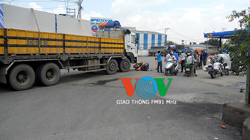 Hiện trường vụ tai nạn