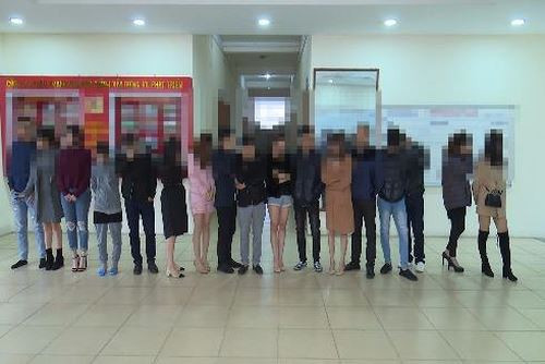 Nhóm đối tượng bay lắc bị phát hiện. Ảnh: ANTĐ