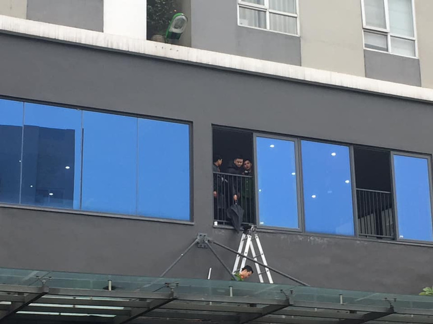 Hiện trường vụ việc.