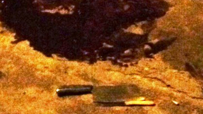 Hung khí tại hiện trường