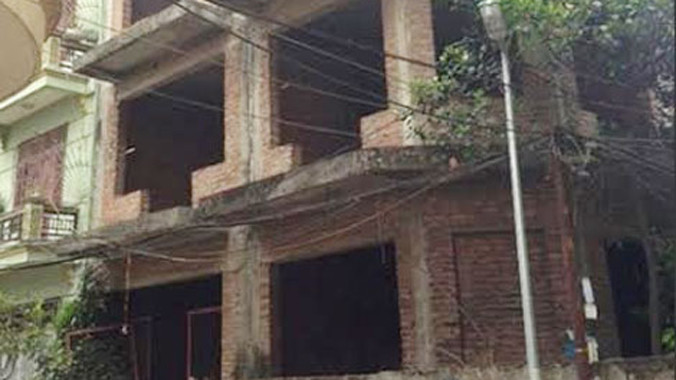 Ngôi nhà phát hiện thi thể N.T.L.