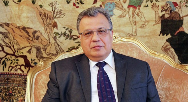 Đại sứ Nga tại Thổ Nhĩ Kỳ, ông Andrey Karlov bị sát hại ở Thổ Nhĩ Kỳ. (Nguồn: Sputnik)