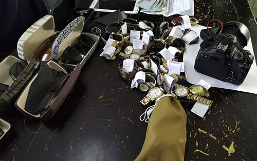 Tang vật vụ trộm