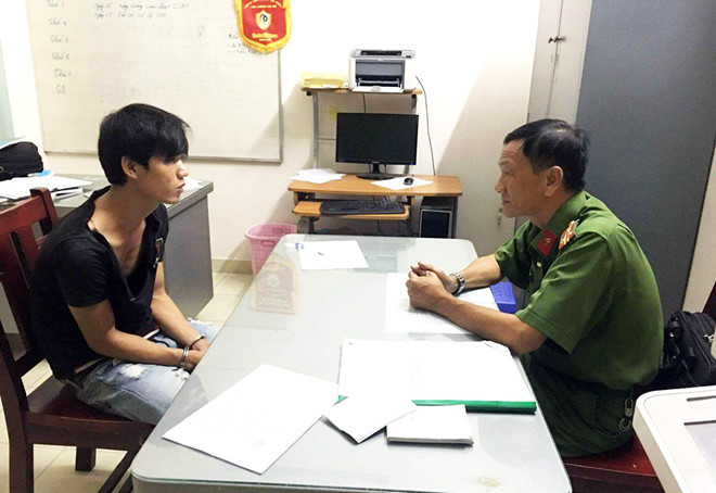 Công an đang lấy lời khai nghi can Nguyễn Xuân Dũng