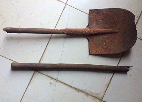 Tang vật vụ án. Ảnh: C.A