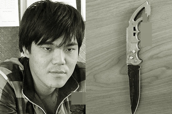 Đối tượng Dương và hung khí gây án