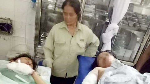 Nạn nhân vẫn đang được cấp cứu tại bệnh viện