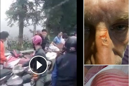 Một người dùng facebook là Phil Hoolihan chia sẻ sự việc. Ảnh chụp màn hình FB