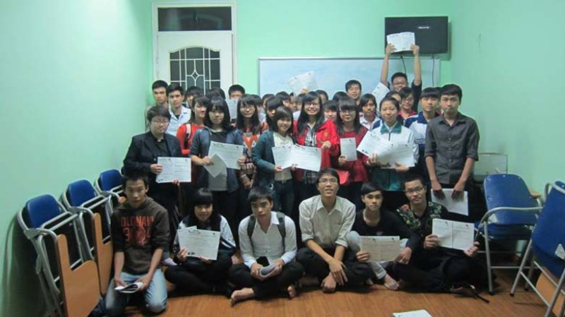 Lớp tư vấn nghề nghiệp của Lớp học đột phá (Ảnh nhân vật cung cấp).