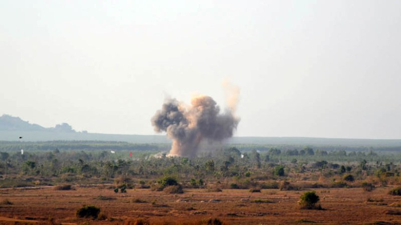 Mục tiêu bị tiêu diệt. 