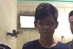 Nghi phạm vụ án bị bắt giữ.